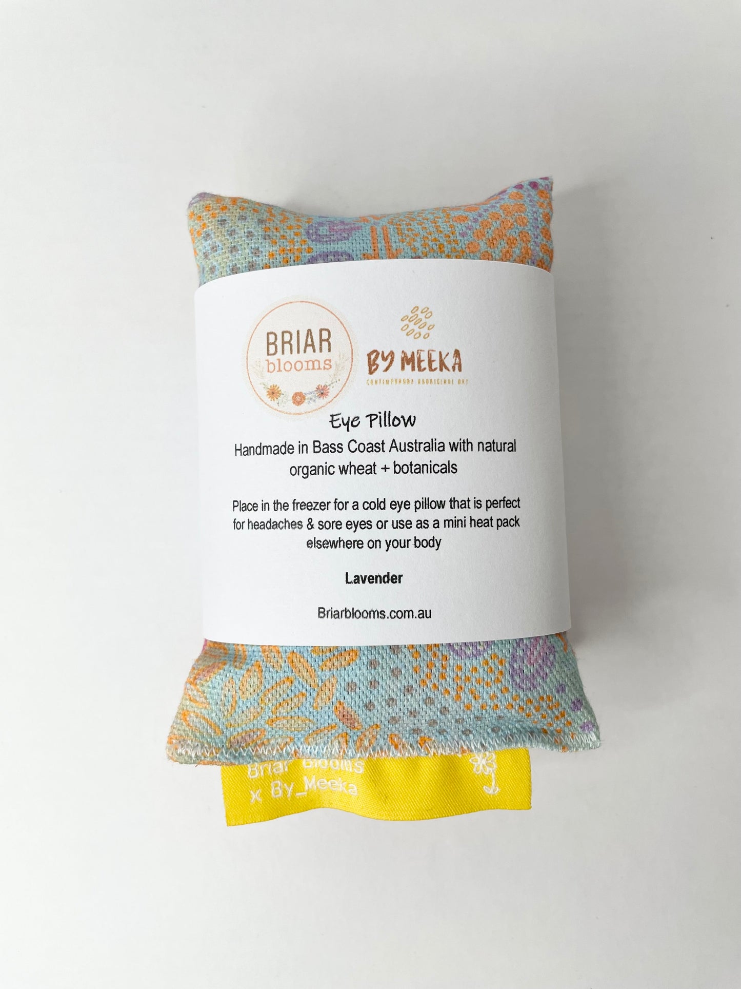 By Meeka X Briar Blooms Eye Pillow