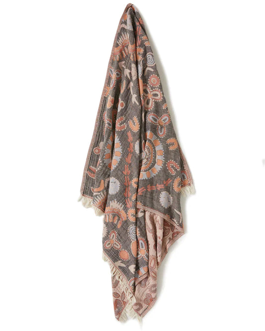 KALKADOON TOWEL - CHARCOAL