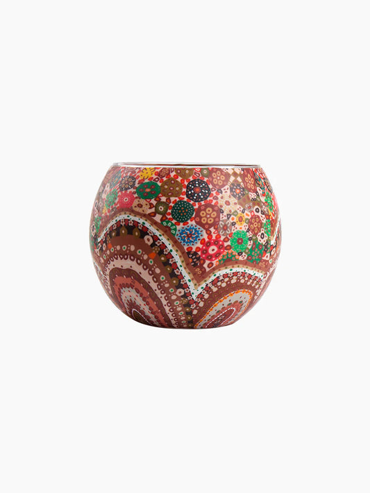 Aboriginal Together Again Tealight Candle Holder
